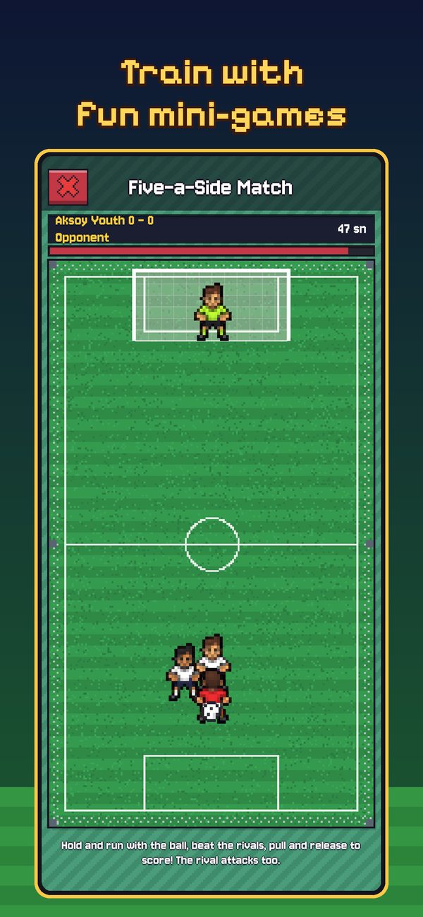 Train with mini-games
