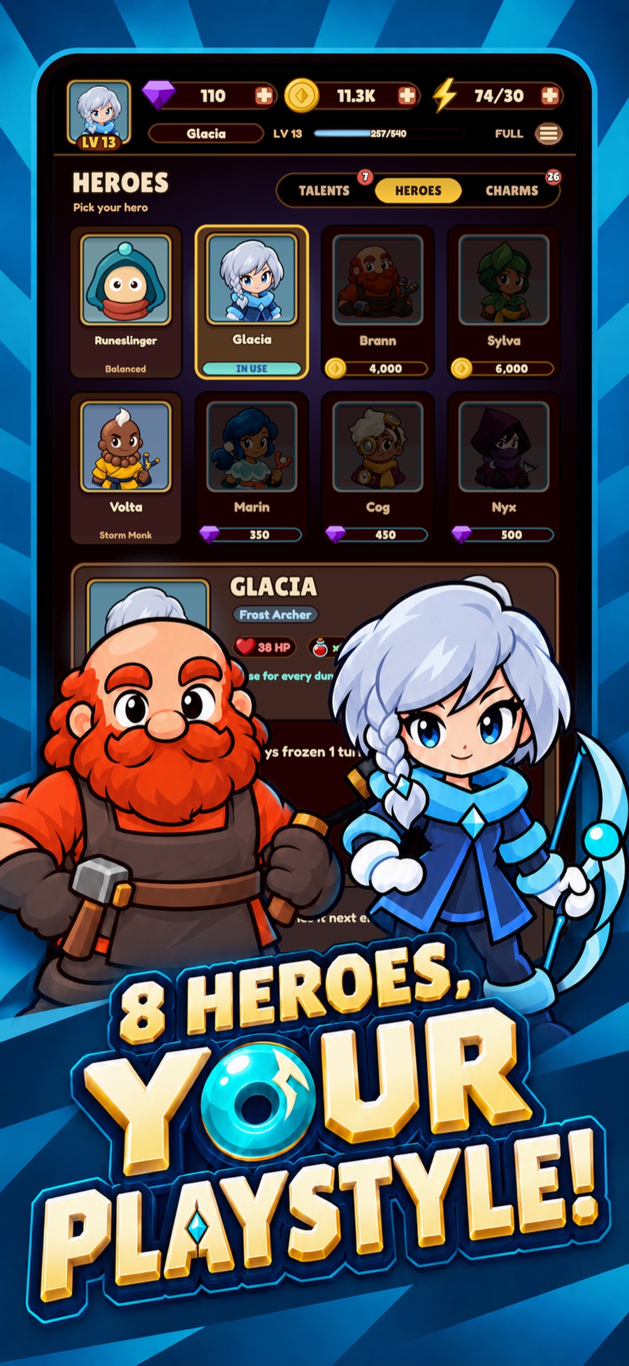 Pick your hero